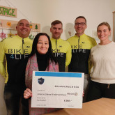 Spende vom Radverein Bike4Life