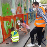 Ein spannender Graffiti-Workshop in Gmünd